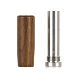 Mishimoto Tall Steel Core Wood Shift Knob - Walnut thumbnail 6