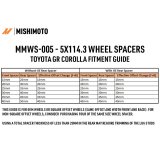 Mishimoto Wheel Spacers - 5x114.3 - 60.1 - 40 - M12 - Black thumbnail 6