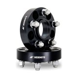Mishimoto Wheel Spacers - 5x120 - 67.1 - 25 - M14 - Black thumbnail 2