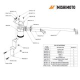 Mishimoto 2024+ Ford Mustang V8 Oil Catch Can - PCV Side thumbnail 7