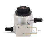 Mishimoto Universal Aluminum Coolant Expansion Tank - Brushed thumbnail 5