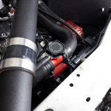 Mishimoto 08-15 Mitsubishi Lancer Evo X Coolant Fill Inlet - Black thumbnail 4