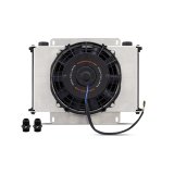 Mishimoto Universal Oil Cooler Kit 25-Row Cooler and 1x 8in Fan thumbnail 1