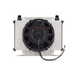Mishimoto Universal Oil Cooler Kit 25-Row Cooler and 1x 8in Fan thumbnail 2