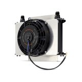 Mishimoto Universal Oil Cooler Kit 25-Row Cooler and 1x 8in Fan thumbnail 3