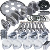 Eagle Chevrolet Small Block 5140 Steel I-Beam Balanced Rotating Assembly Kit thumbnail 4