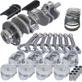 Eagle Chevy Pro Street 408 Balanced Rotating Assembly 4140 Crankshaft w/ 4340 I Beam Rods thumbnail 1