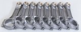Eagle Chevrolet Small Block 5140 I-Beam Connecting Rod 6.250in w/ 3/8in ARP 8740 (Set of 8) thumbnail 8