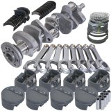 Eagle Chevy 327 SJ 3.250in Crank 2.300in Mains 6.125in H-Beam 4.000in Pistons Rotating Assembly thumbnail 1