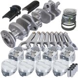 Eagle Chevy 350 3.750in Crank 5.700in H-Beam -18cc 4.040in Pistons Rotating Assembly thumbnail 2