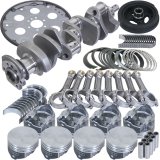 Eagle Chevy 400 3.750in Crank 5.700in I-Beam Rods -7cc Flat Top 4.155in Pistons Balanced Assembly thumbnail 3
