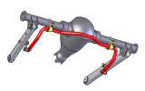Hotchkis 64-72 Buick/Chevy/Olds/Pontiac GM A-Body Extreme Sport Rear Sway Bar thumbnail 6