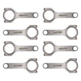 Manley Chevrolet LS 6.125 Length H Tuff Series Connecting Rod Set w/ ARP 2000 Bolts thumbnail 7
