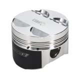Manley 03-06 Evo 8/9 (7 Bolt 4G63T) 85.5mm +0.5mm Over Bore 9.0:1 Dish Pistons w/ Rings thumbnail 4