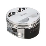 Manley Toyota 2JZGTE 86.5mm Bore +.5mm Oversized 10.0:1 CR Flat Top Piston Set with Rings thumbnail 2