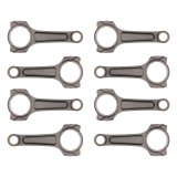 Manley SBC .025in Longer LS/LT1 6.125in Pro Series I Beam Conn Rod 7/16in ARP 2000 - Set of 8 thumbnail 7