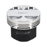 Manley 16+ Nissan VR30DDTT 86mm Bore Grade 2 10:1 CR -3.5cc Dome Flat Top Piston w/ Rings (SINGLE) thumbnail 8