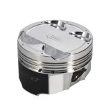 Manley Toyota 2JZGTE 86.5mm Bore +.5mm Oversize -1cc Dome 10:1 CR Piston w/ Rings - Single thumbnail 2