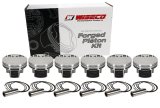 Wiseco Nissan VR38DETT 3.8L 95.58mm Bore 1.232inch CH -6.3 Dome Dish 9.5:1 Stroker Max HD Piston Kit thumbnail 1