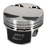 Wiseco Mitsu Evo 4-9 HD2 Asymmetric Skirt Gas Ported Bore 86.00mm -Size +.040 - CR 10.5:1 Piston Set thumbnail 8