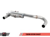 AWE Tuning BMW F3X 340i Touring Edition Axle-Back Exhaust - Chrome Silver Tips (102mm) thumbnail 7