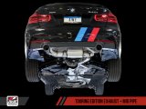 AWE Tuning BMW F3X 340i Touring Edition Axle-Back Exhaust - Chrome Silver Tips (90mm) thumbnail 2