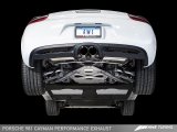 AWE Tuning Porsche 981 Performance Exhaust System - w/Diamond Black Tips thumbnail 5