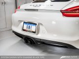 AWE Tuning Porsche 981 Performance Exhaust System - w/Diamond Black Tips thumbnail 6