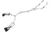AWE Tuning Audi B9 S4 SwitchPath Exhaust - Non-Resonated (Black 102mm Tips) thumbnail 4