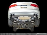 AWE Tuning Audi B8 / B8.5 S4 3.0T Touring Edition Exhaust - Diamond Black Tips (90mm) thumbnail 5