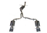 AWE Tuning Audi B8 A5 2.0T Touring Edition Exhaust - Quad Outlet Diamond Black Tips thumbnail 5