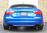AWE Tuning Audi B8 A5 2.0T Touring Edition Exhaust - Quad Outlet Diamond Black Tips thumbnail 8