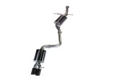 AWE Tuning Audi B8 A5 2.0T Touring Edition Single Outlet Exhaust - Diamond Black Tips thumbnail 6