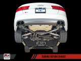 AWE Tuning Audi C7 / C7.5 S6 4.0T Touring Edition Exhaust - Diamond Black Tips thumbnail 1