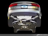 AWE Tuning Audi C7 A6 3.0T Touring Edition Exhaust - Dual Outlet Chrome Silver Tips thumbnail 3