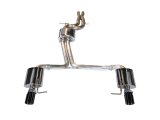 AWE Tuning Audi C7 A6 3.0T Touring Edition Exhaust - Dual Outlet Diamond Black Tips thumbnail 2