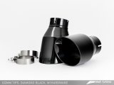 AWE Tuning Audi C7 A6 3.0T Touring Edition Exhaust - Dual Outlet Diamond Black Tips thumbnail 5