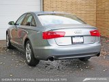 AWE Tuning Audi C7 A6 3.0T Touring Edition Exhaust - Dual Outlet Diamond Black Tips thumbnail 7