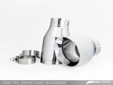 AWE Tuning Audi C7 A7 3.0T Touring Edition Exhaust - Dual Outlet Chrome Silver Tips thumbnail 3