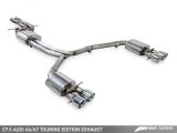 AWE Tuning Audi C7.5 A6 3.0T Touring Edition Exhaust - Quad Outlet Chrome Silver Tips thumbnail 3