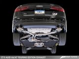 AWE Tuning Audi C7.5 A6 3.0T Touring Edition Exhaust - Quad Outlet Chrome Silver Tips thumbnail 4