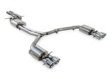 AWE Tuning Audi C7.5 A6 3.0T Touring Edition Exhaust - Quad Outlet Chrome Silver Tips thumbnail 5