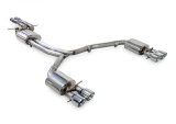 AWE Tuning Audi C7.5 A6 3.0T Touring Edition Exhaust - Quad Outlet Chrome Silver Tips thumbnail 6