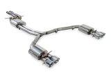 AWE Tuning Audi C7.5 A6 3.0T Touring Edition Exhaust - Quad Outlet Chrome Silver Tips thumbnail 7