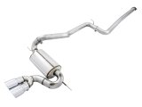 AWE Tuning Ford Focus ST Touring Edition Cat-Back Exhaust - Non-Resonated - Chrome Silver Tips thumbnail 5