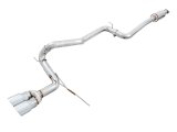 AWE Tuning Ford Focus ST Track Edition Cat-Back Exhaust - Chrome Silver Tips thumbnail 4