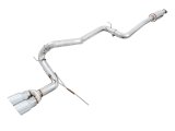 AWE Tuning Ford Focus ST Track Edition Cat-Back Exhaust - Chrome Silver Tips thumbnail 6