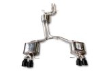 AWE Tuning Audi 8R SQ5 Touring Edition Exhaust - Quad Outlet Diamond Black Tips thumbnail 5