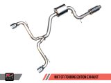 AWE Tuning VW MK7 GTI Touring Edition Exhaust - Chrome Silver Tips thumbnail 2