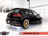 AWE Tuning VW MK7 GTI Touring Edition Exhaust - Chrome Silver Tips thumbnail 3